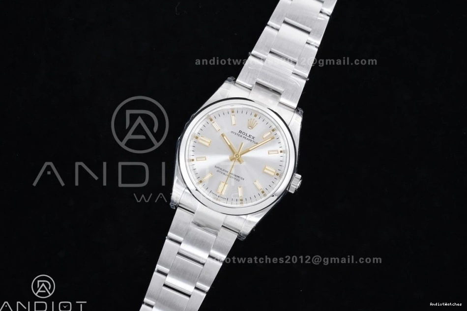 1:1 Best 971 126000 904L V Perpetual Edition Original Steel Dial 36mm VSF Oyster DD3230 Silver 0705